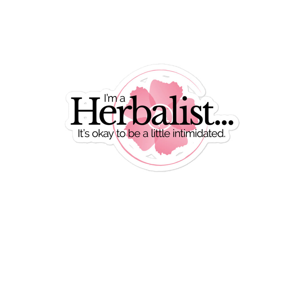 
                  
                    I'm A Herbalist Sticker
                  
                