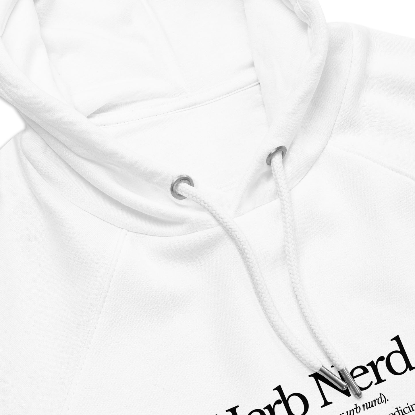 
                  
                    Herb Nerd Organic Eco Hoodie (White)
                  
                