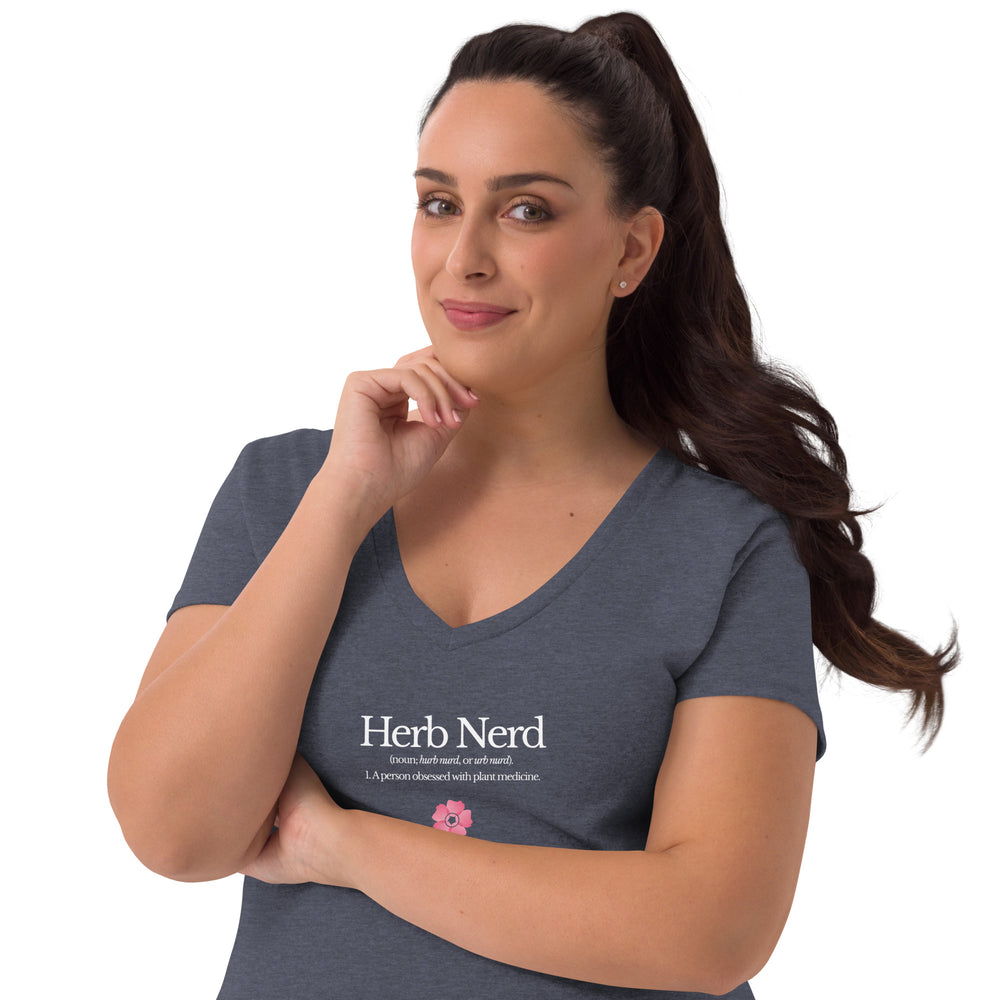 
                  
                    Herb Nerd Eco V-Neck (Dark Colors)
                  
                
