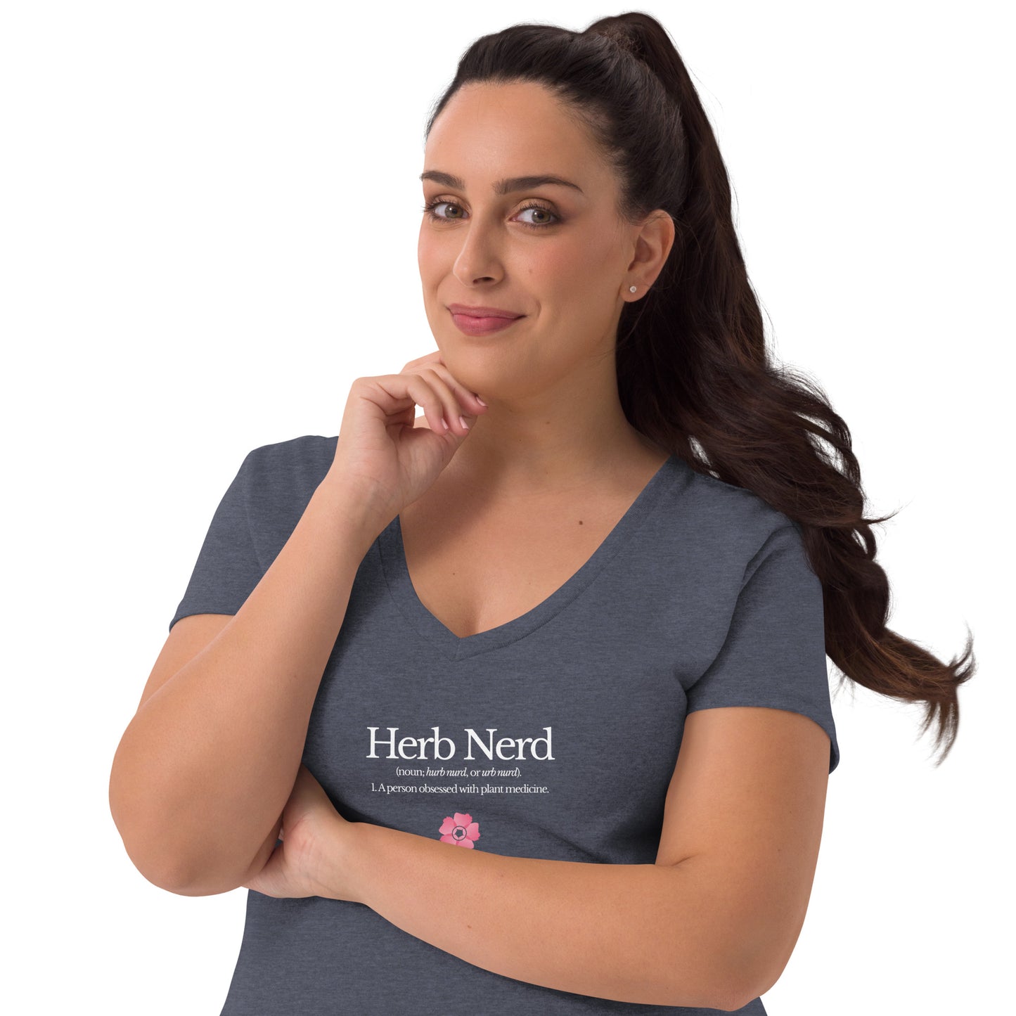 
                  
                    Herb Nerd Eco V-Neck (Dark Colors)
                  
                